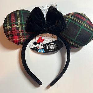 NWT Mickey Ears w/bow